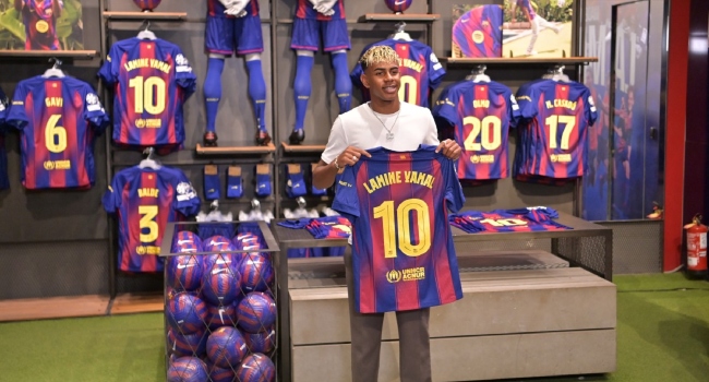 Yamal To Wear Iconic Barcelona Number 10 Shirt • Channels Television
