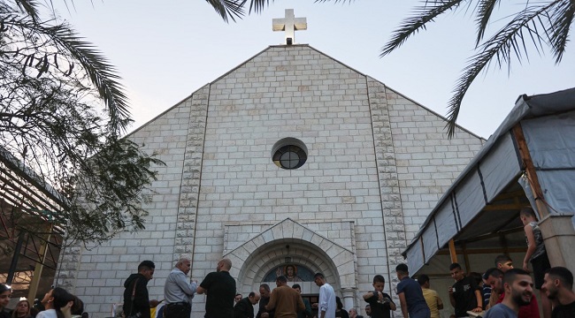 Israeli Strike On Gaza's Only Catholic Church Kills Two • Channels Television