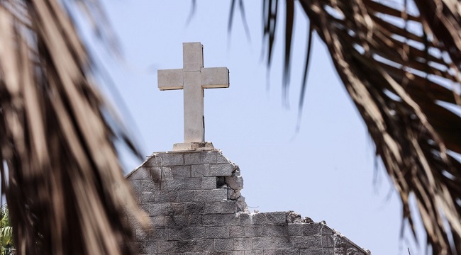 Israel Strike On Gaza Catholic Church Kills Two • Channels Television