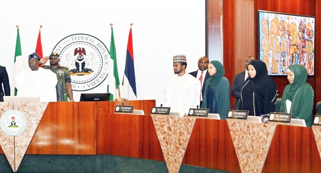 PHOTOS: FEC Holds Special Session In Honour Of Buhari • Channels Television