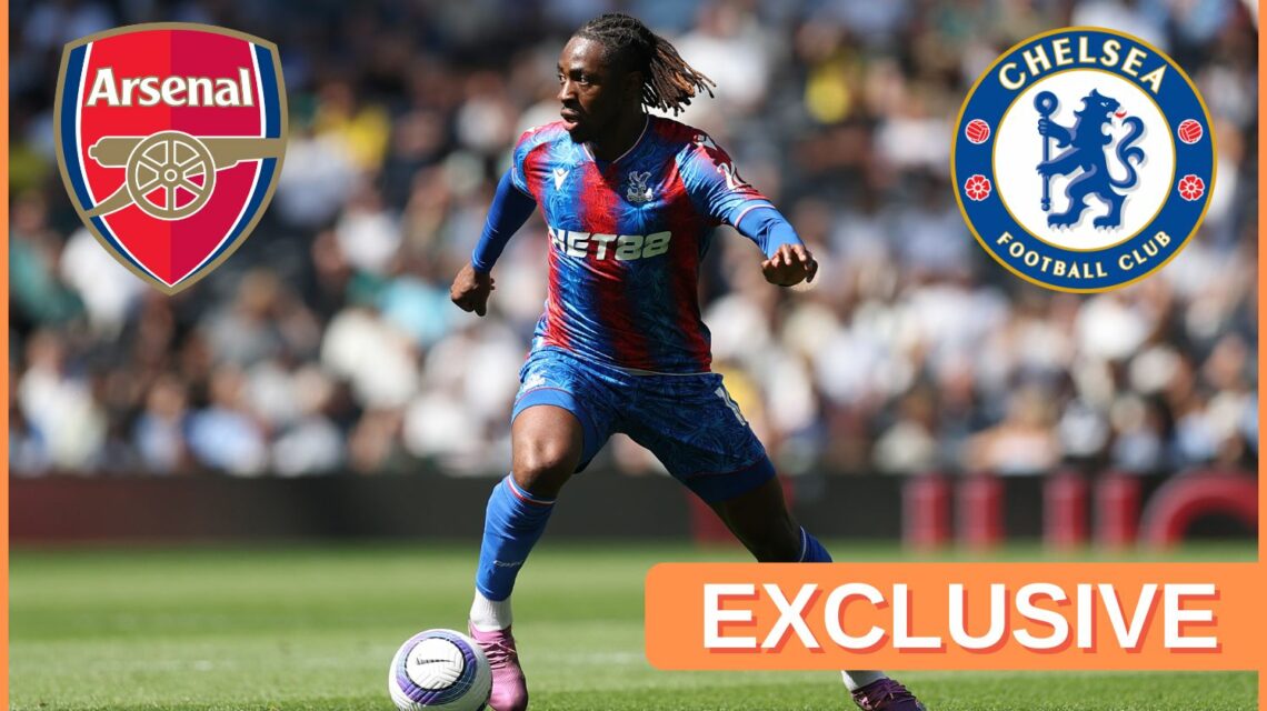 image describing Chelsea Intensifies Battle with Arsenal for Crystal Palace's Eberechi Eze