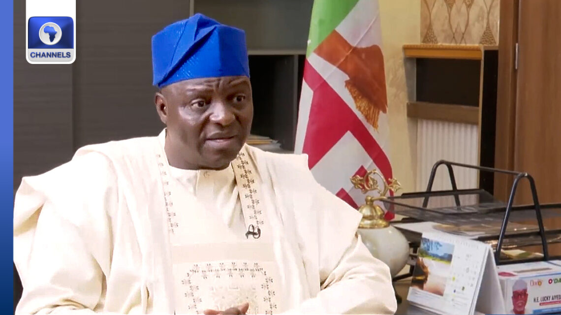 BREAKING: I'll Take Tough Decisions, Bring In More PDP Govs — New APC Chair • Channels Television