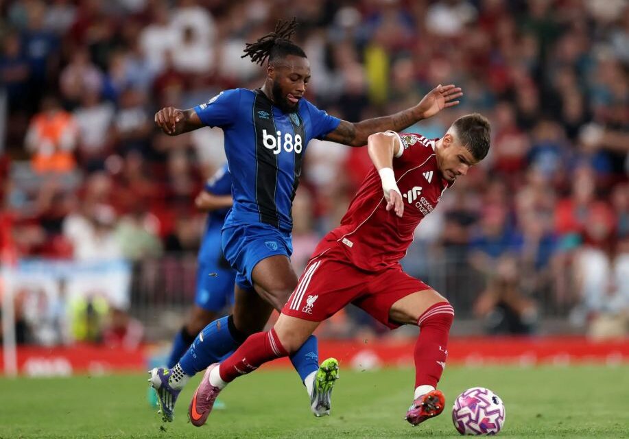 image describing Liverpool Kick Off Premier League Title Defence with a Thrilling 4-2 Win Over Bournemouth