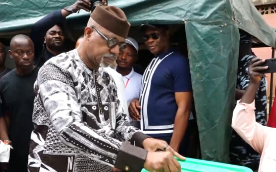 By-Election: Gov Abiodun Votes, Expresses Satisfaction With Poll Conduct