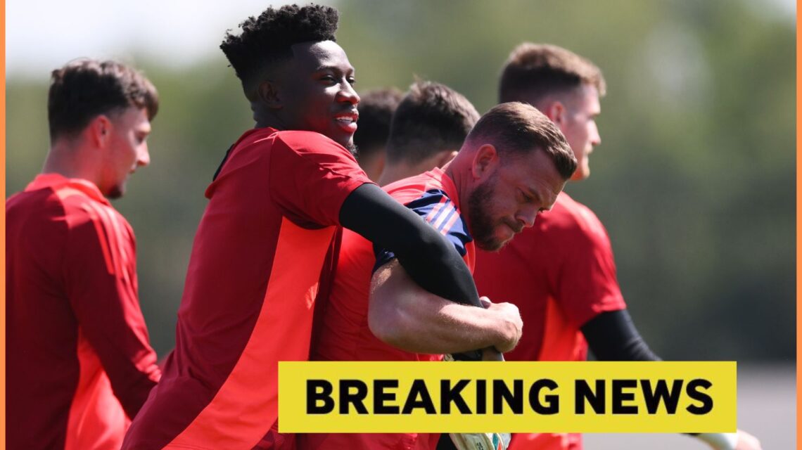 image describing Manchester United to Face Arsenal Without Key Goalkeeper Andre Onana