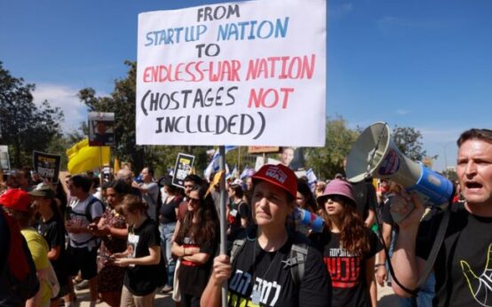 Nationwide Protests in Israel Demand End to Gaza War and Hostage Release