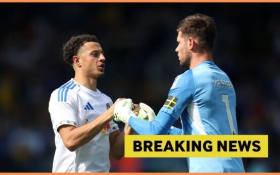 image describing Leeds United's Illan Meslier Set for Emotional Return to Lorient