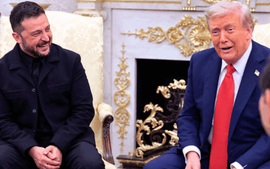 Historic Meeting: Trump and Zelensky Discuss Peace Deal at White House